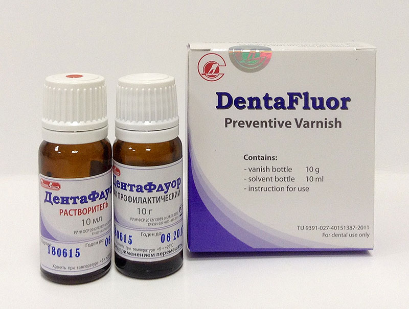 «DentaFluor» -  varnish preventive amino-fluorinated